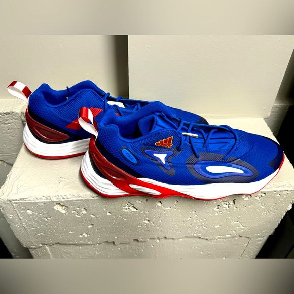 Adidas Authentic Team-Issued Blue SM Exhibit A - men’s size 17 - Picture 1 of 4